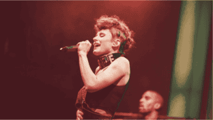 NFT (Non-Fungible Tokens) Band Debuts with Canadian Singer Kiesza on Ellen Degeneres Show, a Daytime Talk Show 